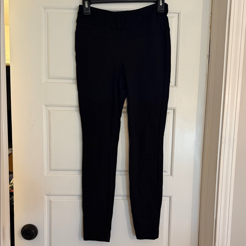 Bar III Black Ponte Slim Leggings